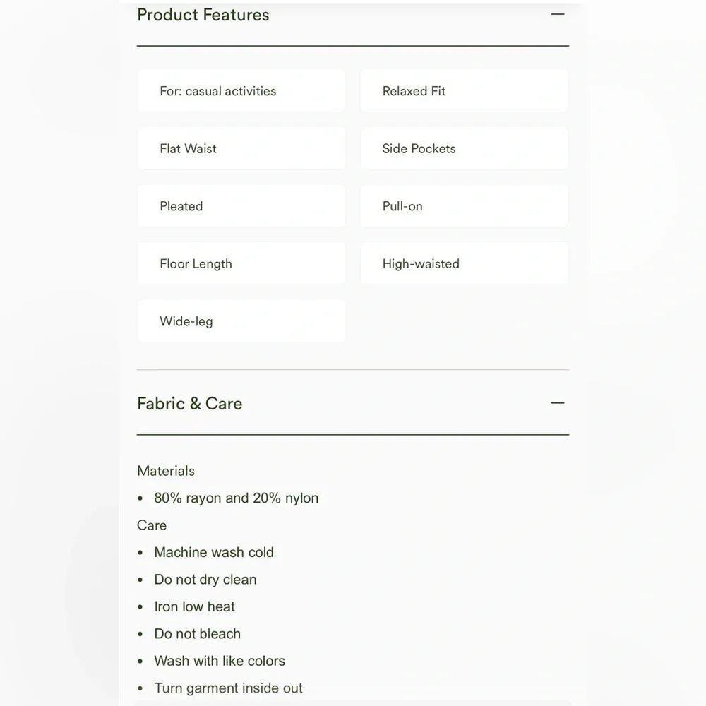 Wide Leg Olive Green Palazzo Pants - Women - Picture 8 of 9